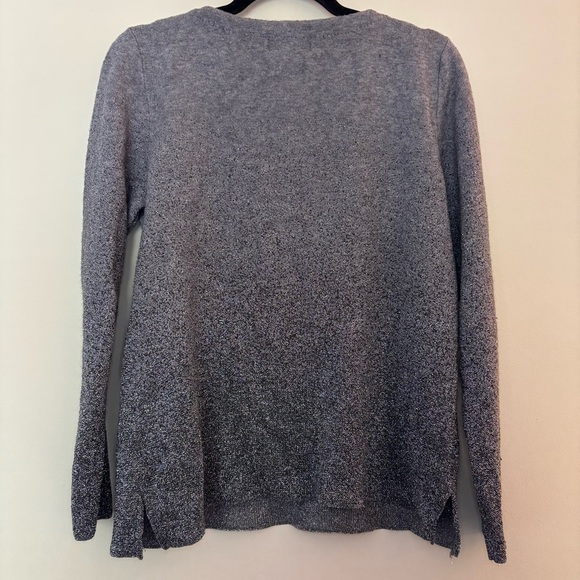 Liz Claiborne Career Metallic Knit Long Sleeve Top – Size L - Picture 6 of 8
